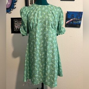 Reclaimed Vintage Retro Green Dress